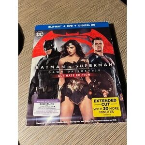 DC Batman v Superman: Dawn of Justice Ultimate Edition Blu-Ray & Dvd